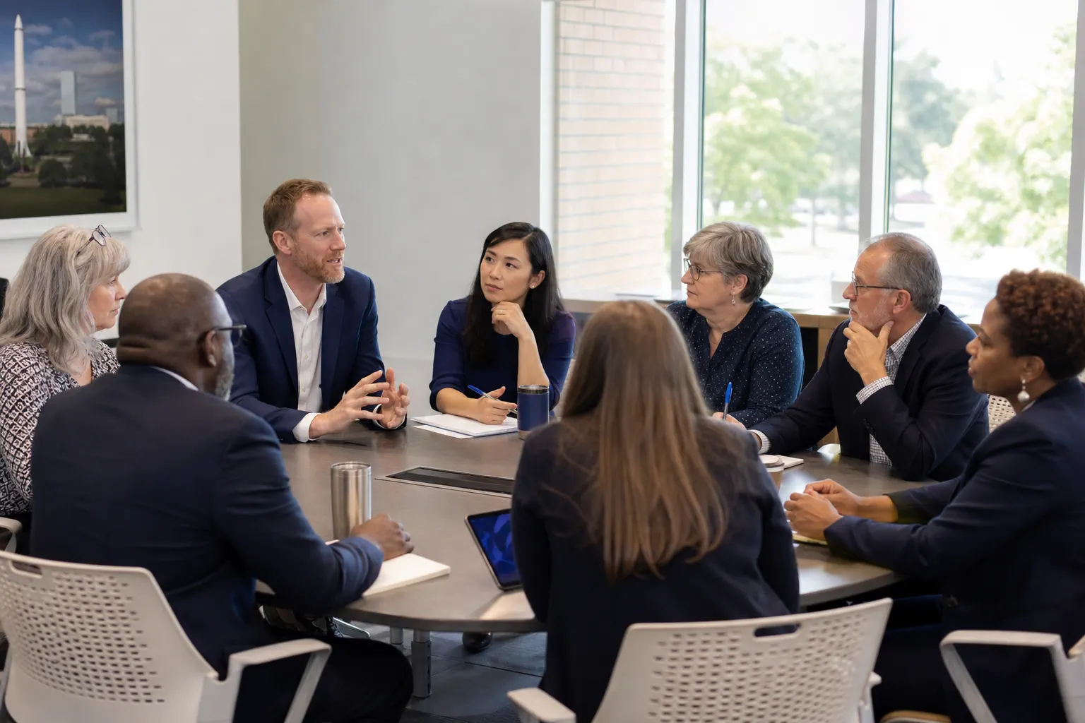 A cross-sector AI Huntsville committee working session